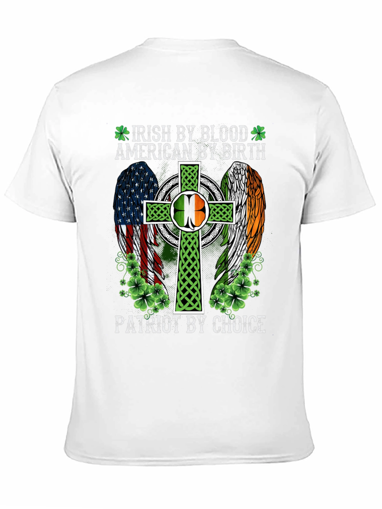 Camiseta Irlandesa Americana Patriota