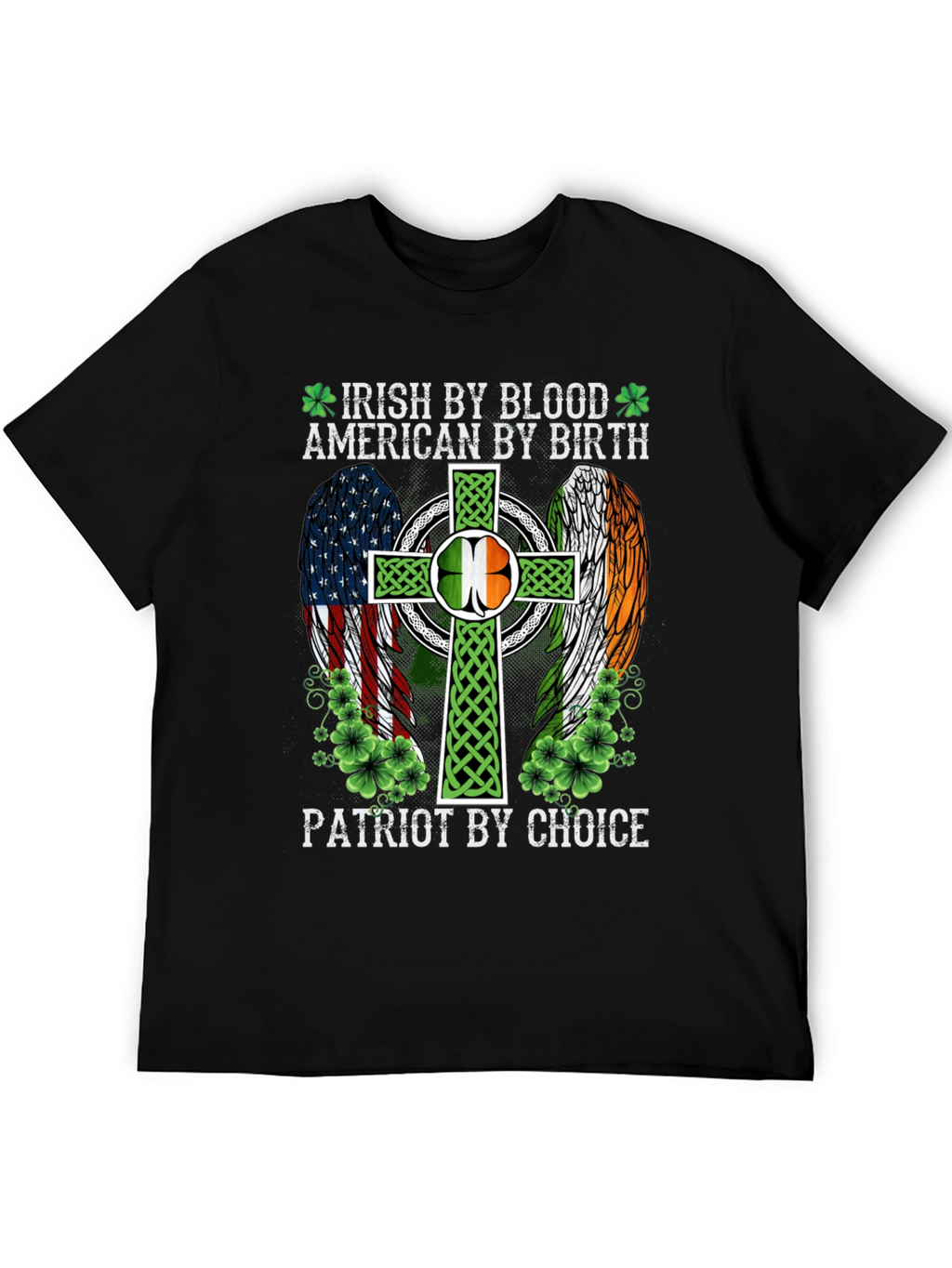 Camiseta Irlandesa Americana Patriota