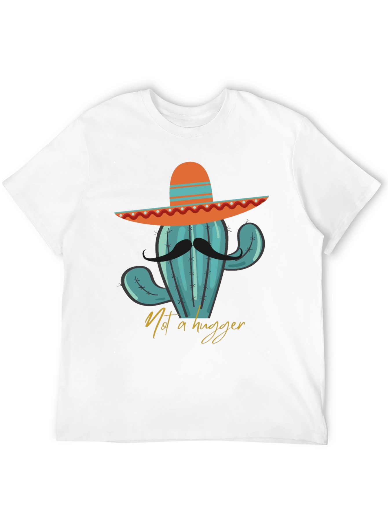 Camiseta Cactus con Sombrero - ¡No soy abrazador!