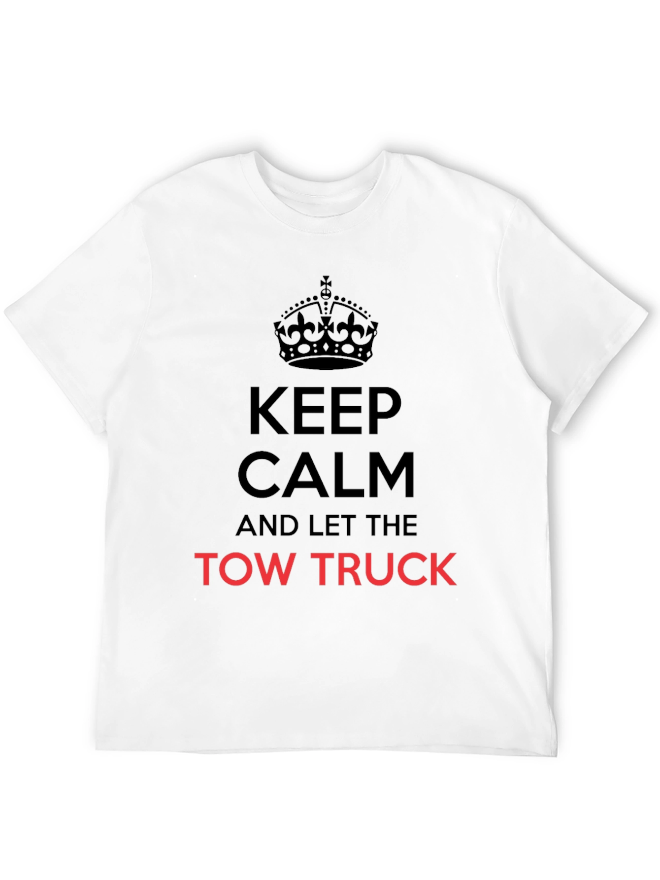 Camiseta Keep Calm Tow Truck