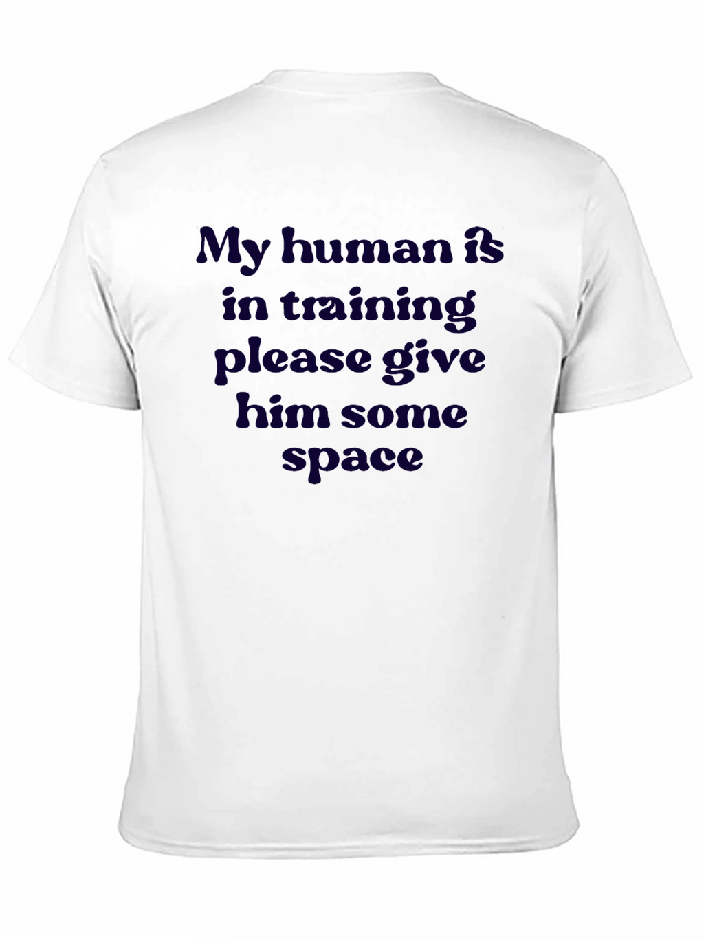 Camiseta Hombre Mi Humano En Entrenamiento