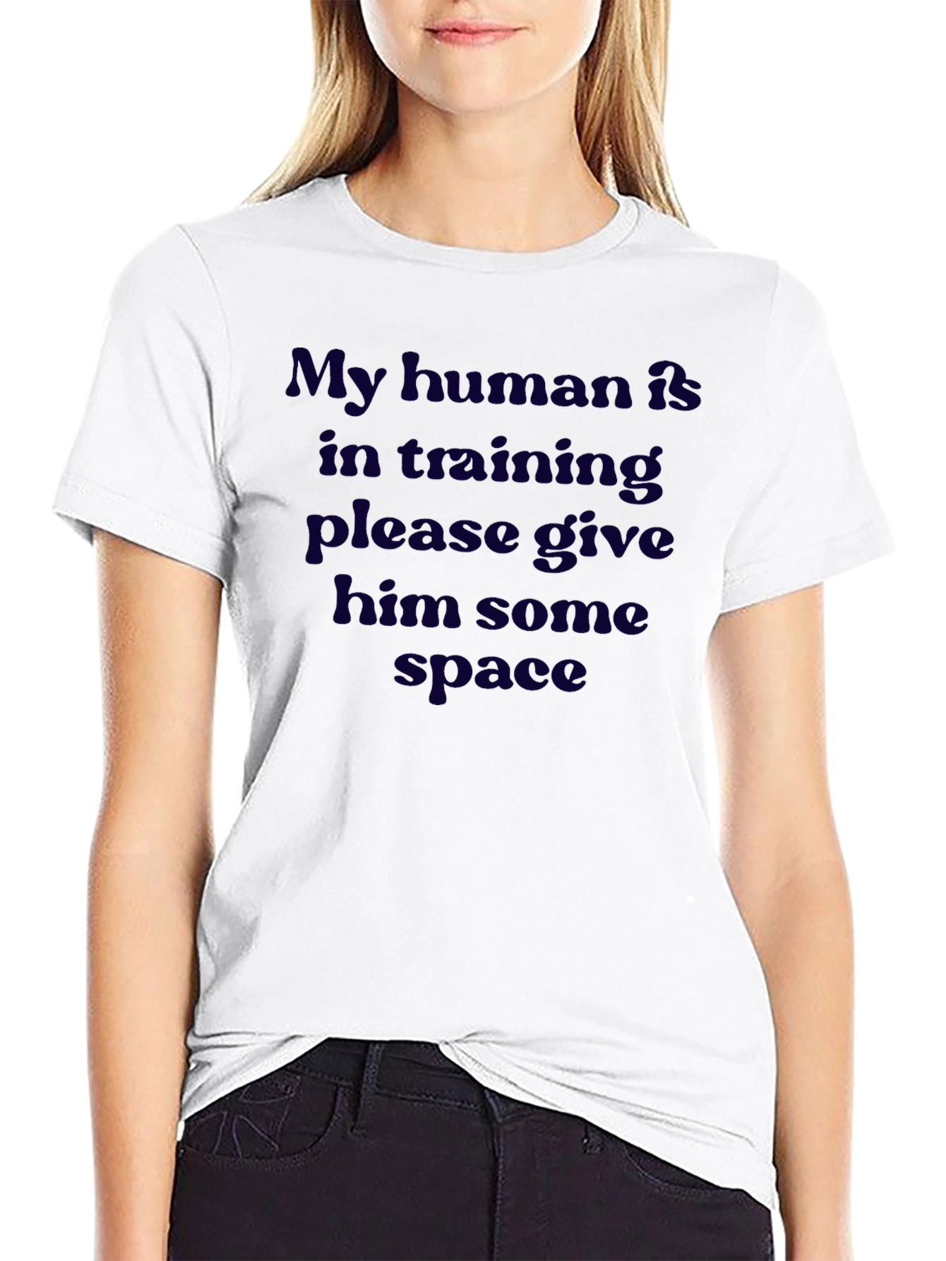 Camiseta Hombre Mi Humano En Entrenamiento