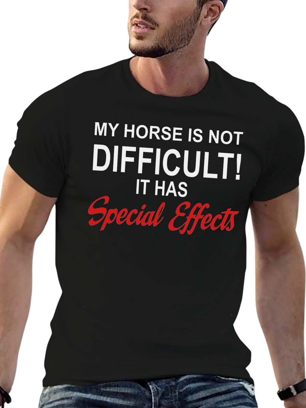 Camiseta Mi Caballo Tiene Efectos Especiales