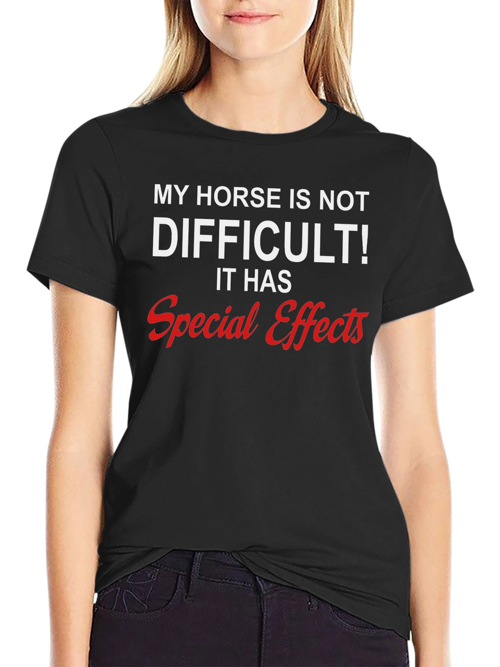 Camiseta Mi Caballo Tiene Efectos Especiales