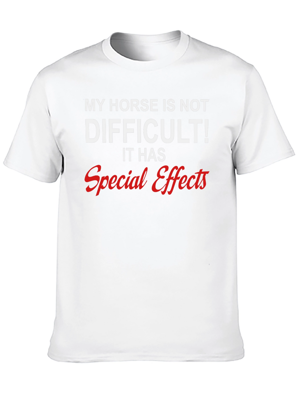 Camiseta Mi Caballo Tiene Efectos Especiales