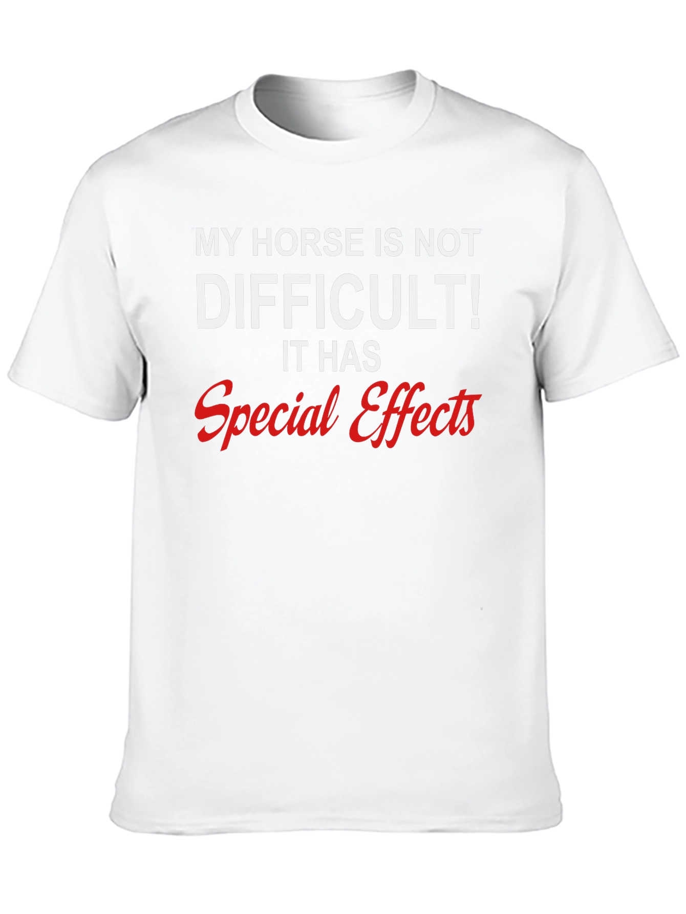 Camiseta Mi Caballo Tiene Efectos Especiales