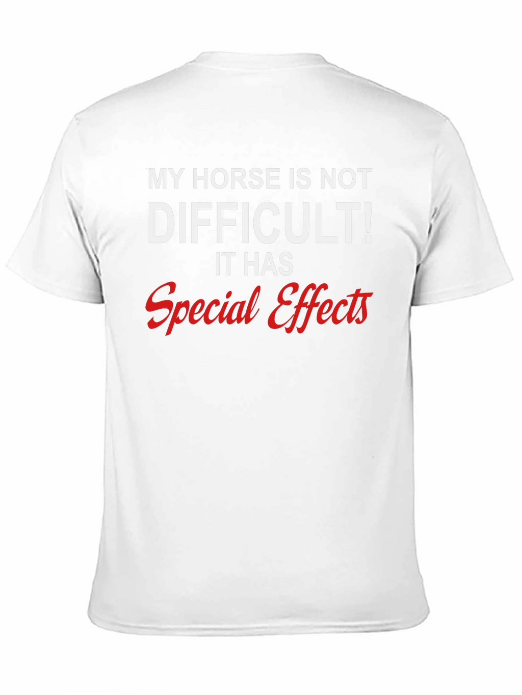 Camiseta Mi Caballo Tiene Efectos Especiales