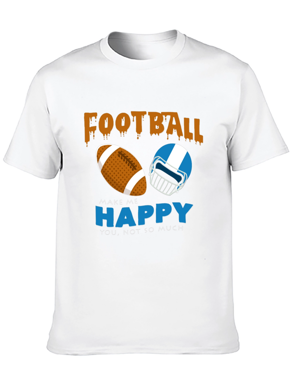 Camiseta Fútbol Americano - Me Hace Feliz
