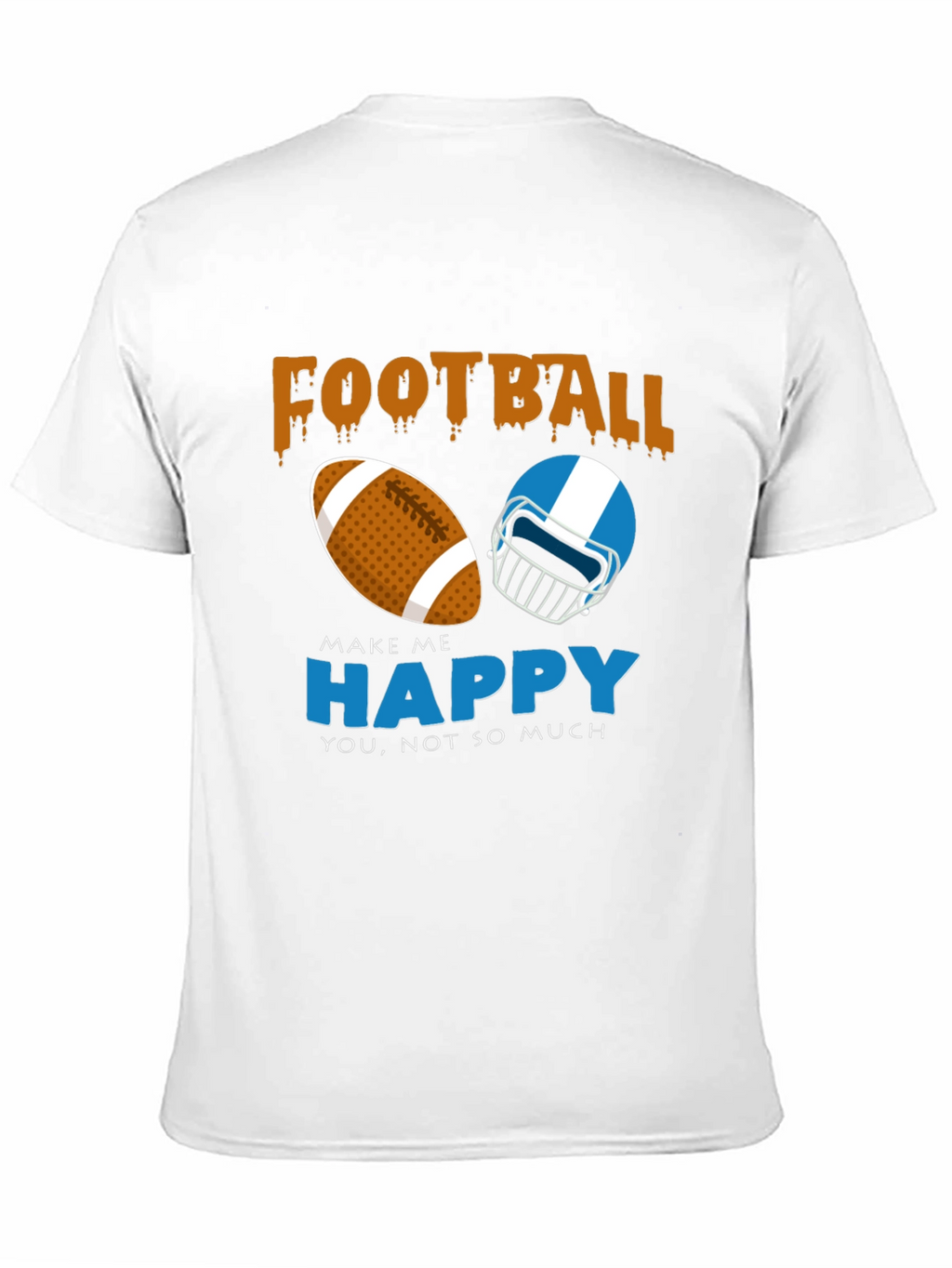 Camiseta Fútbol Americano - Me Hace Feliz
