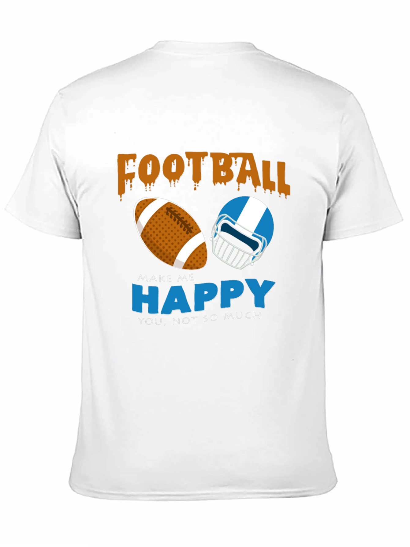 Camiseta Fútbol Americano - Me Hace Feliz