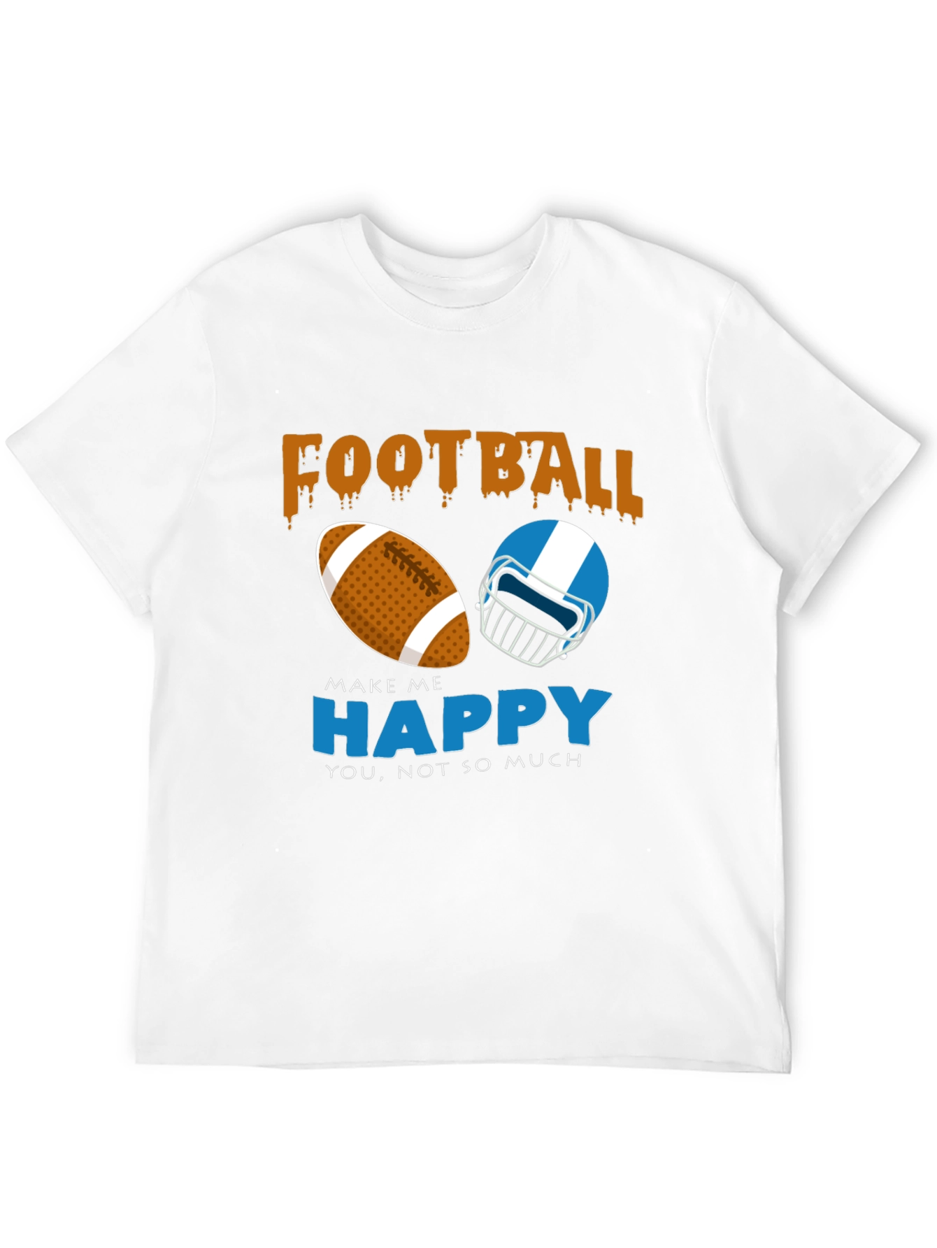 Camiseta Fútbol Americano - Me Hace Feliz