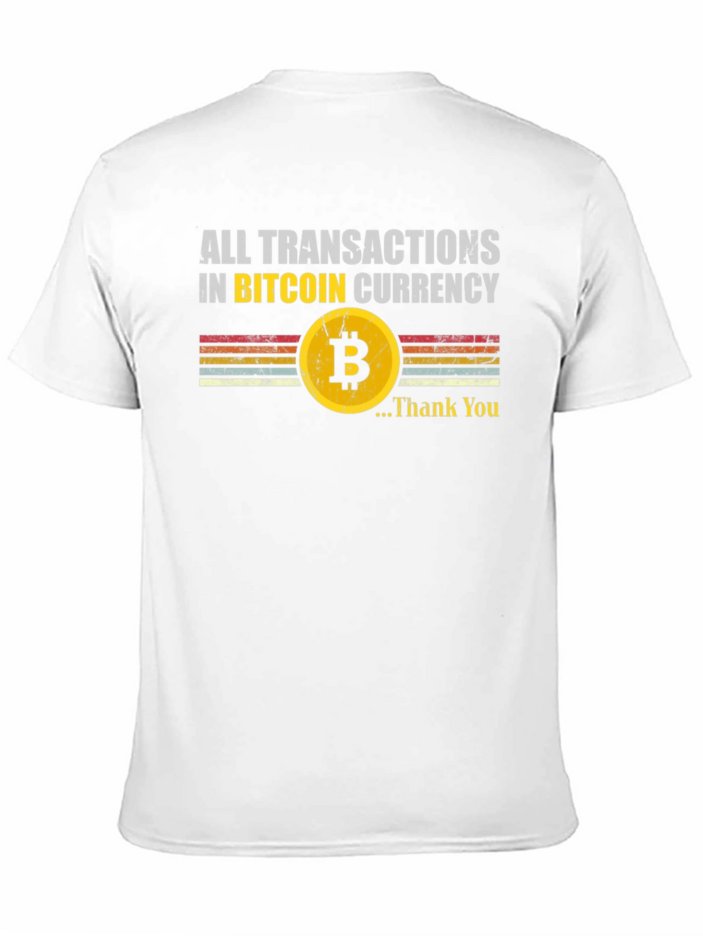Camiseta Bitcoin - Todas las Transacciones