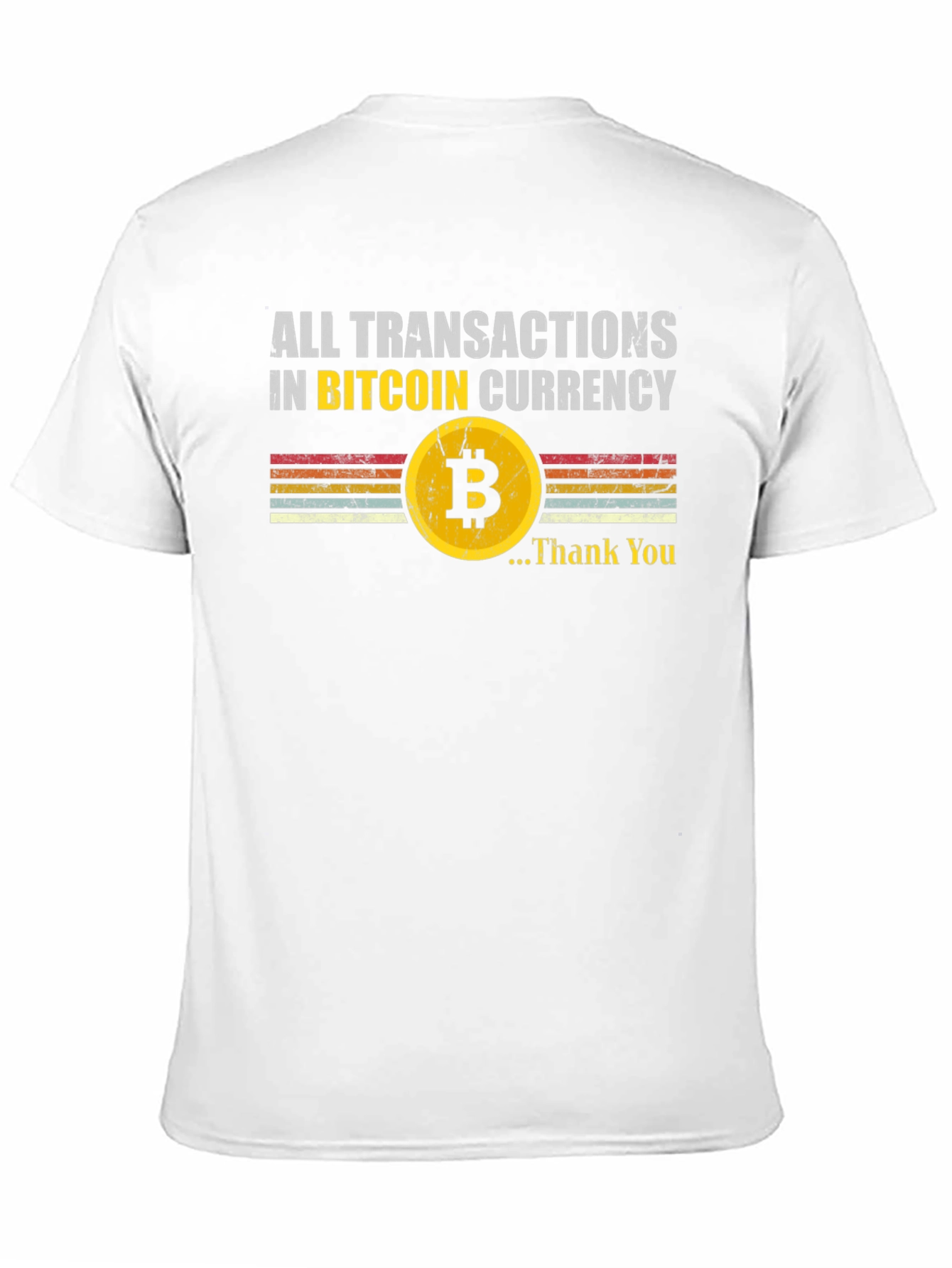 Camiseta Bitcoin - Todas las Transacciones