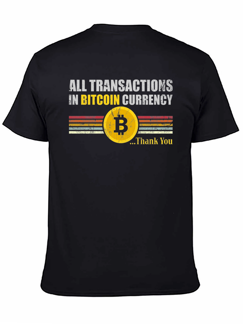 Camiseta Bitcoin - Todas las Transacciones