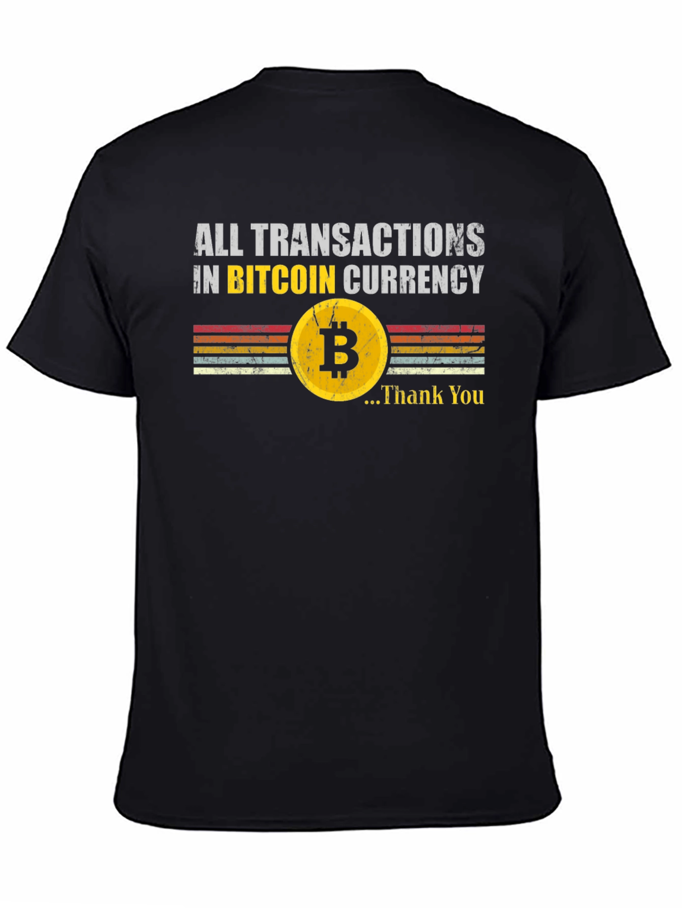 Camiseta Bitcoin - Todas las Transacciones