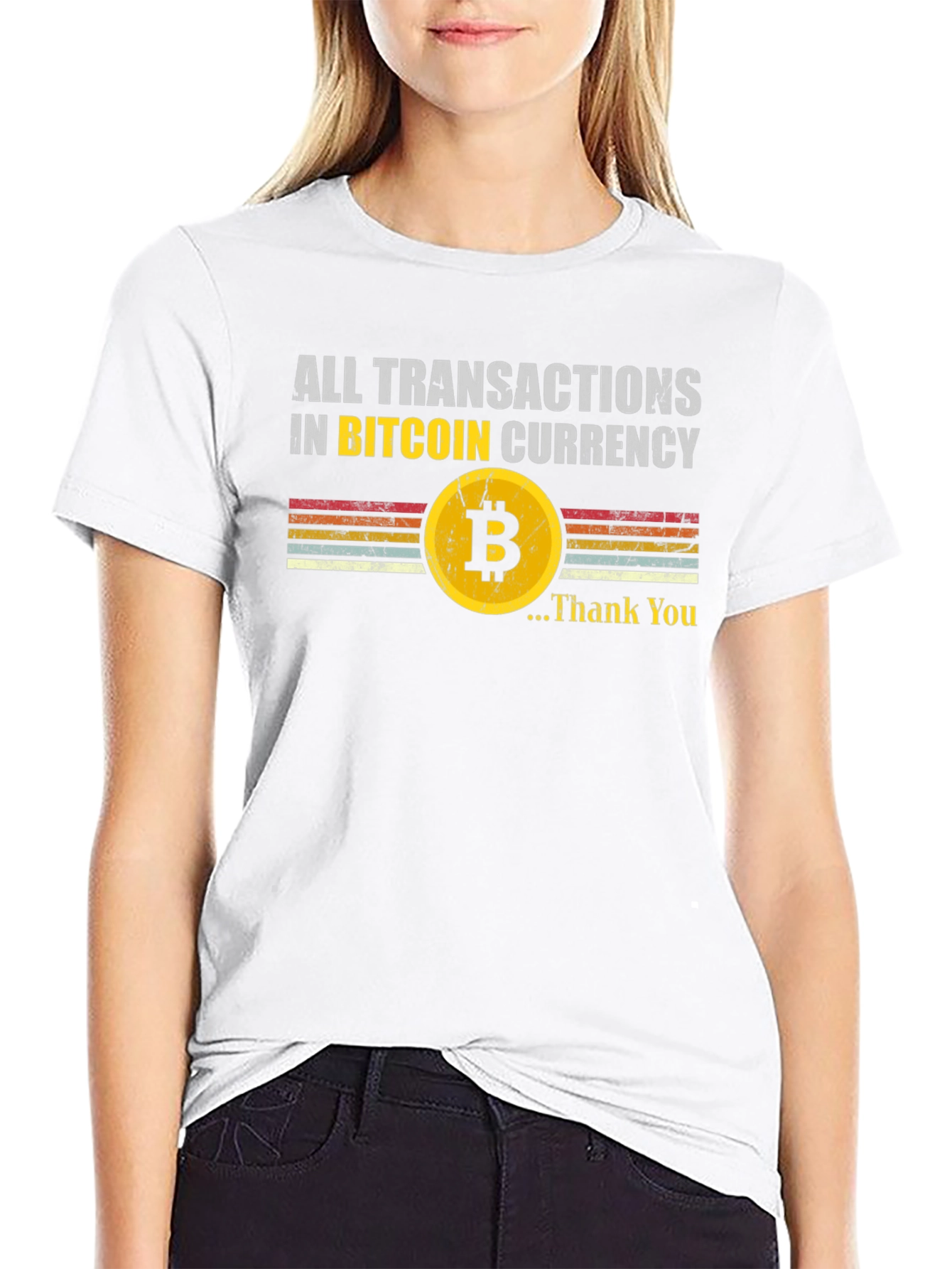 Camiseta Bitcoin - Todas las Transacciones