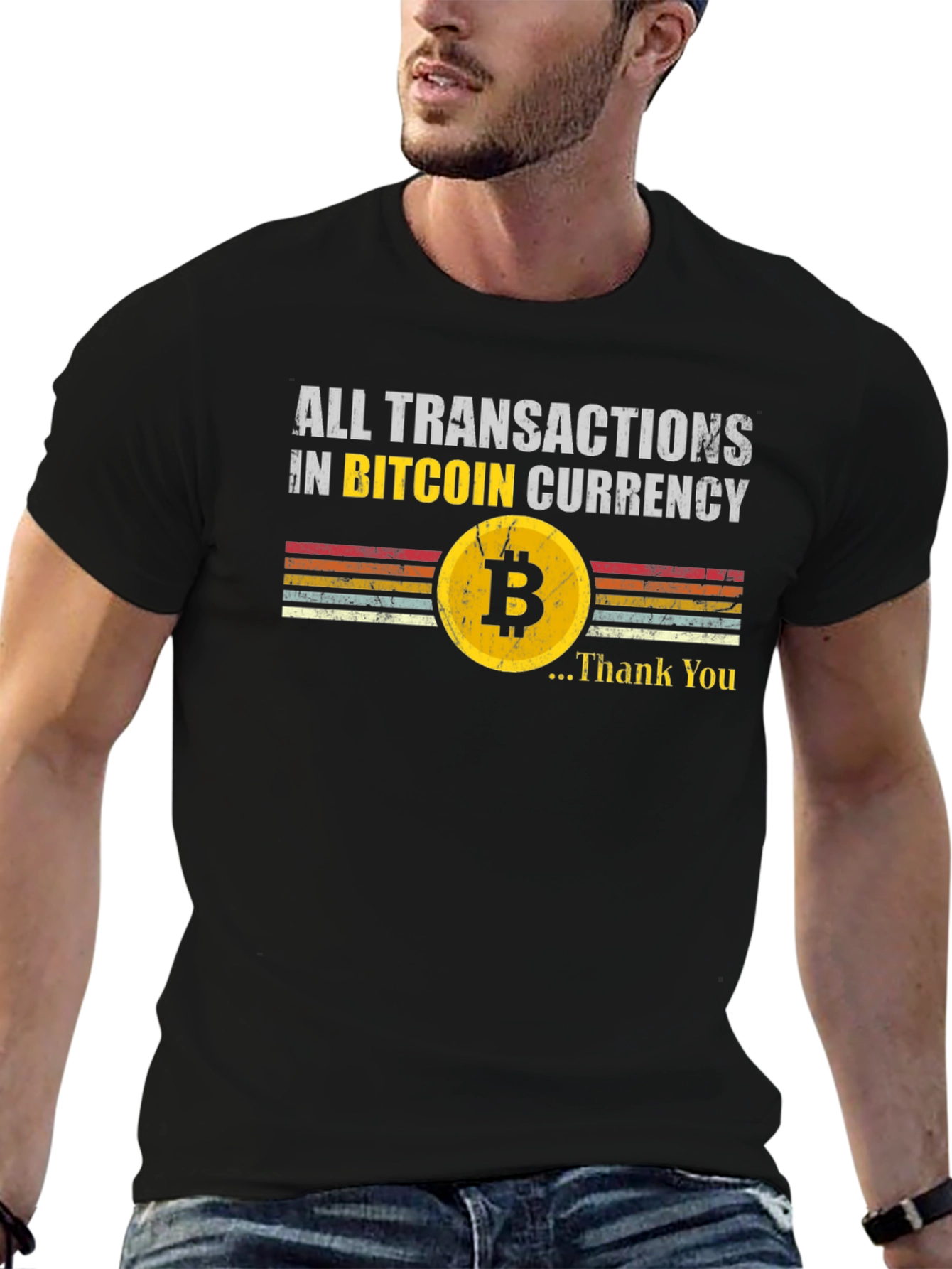 Camiseta Bitcoin - Todas las Transacciones