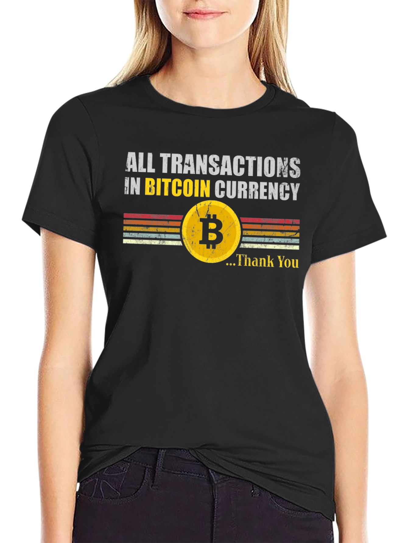 Camiseta Bitcoin - Todas las Transacciones