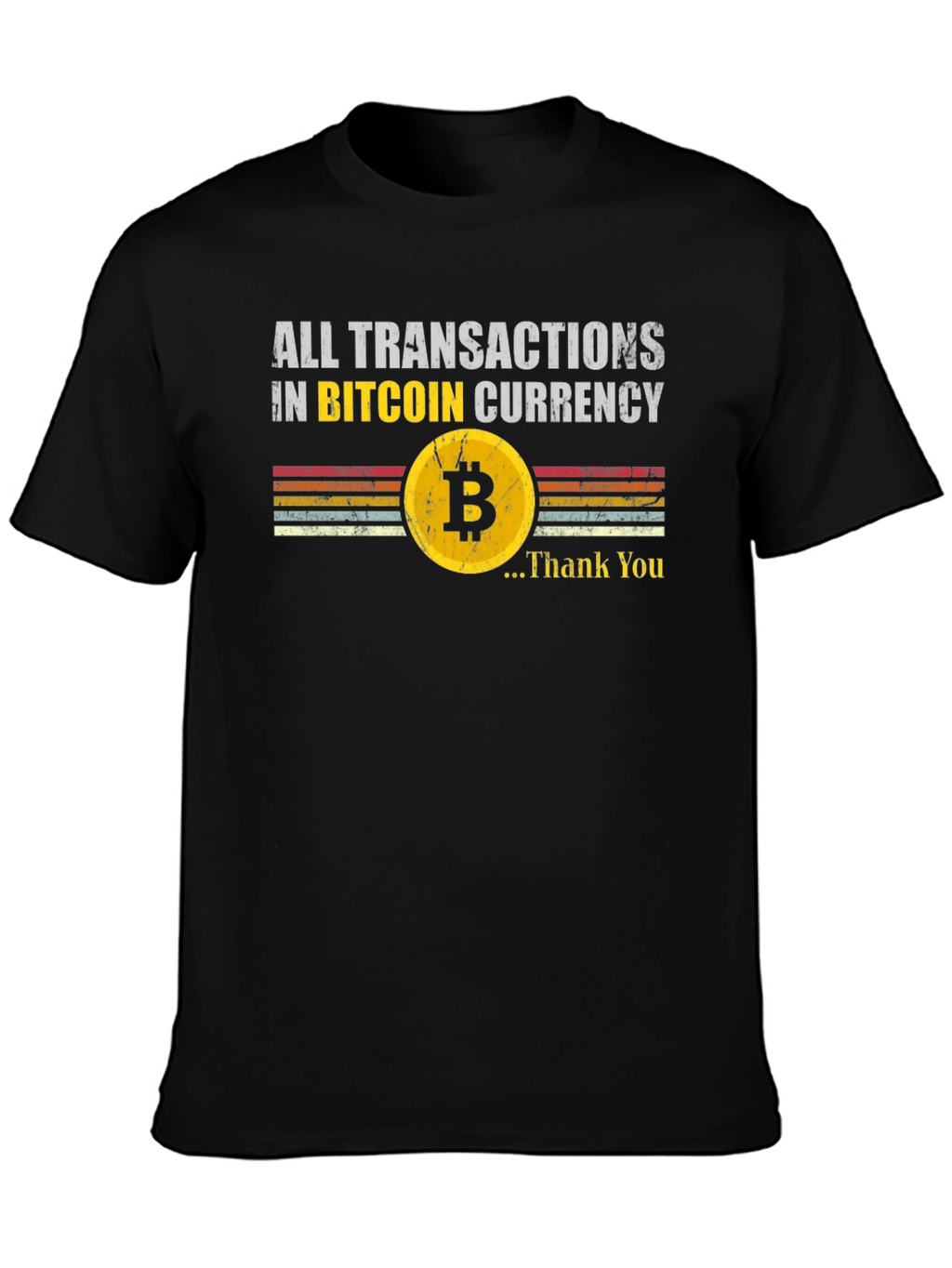 Camiseta Bitcoin - Todas las Transacciones