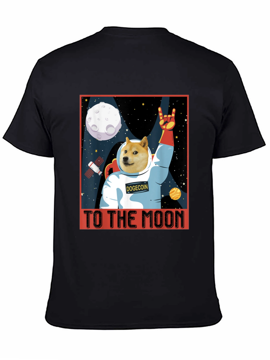 Camiseta Dogecoin - ¡A la Luna!