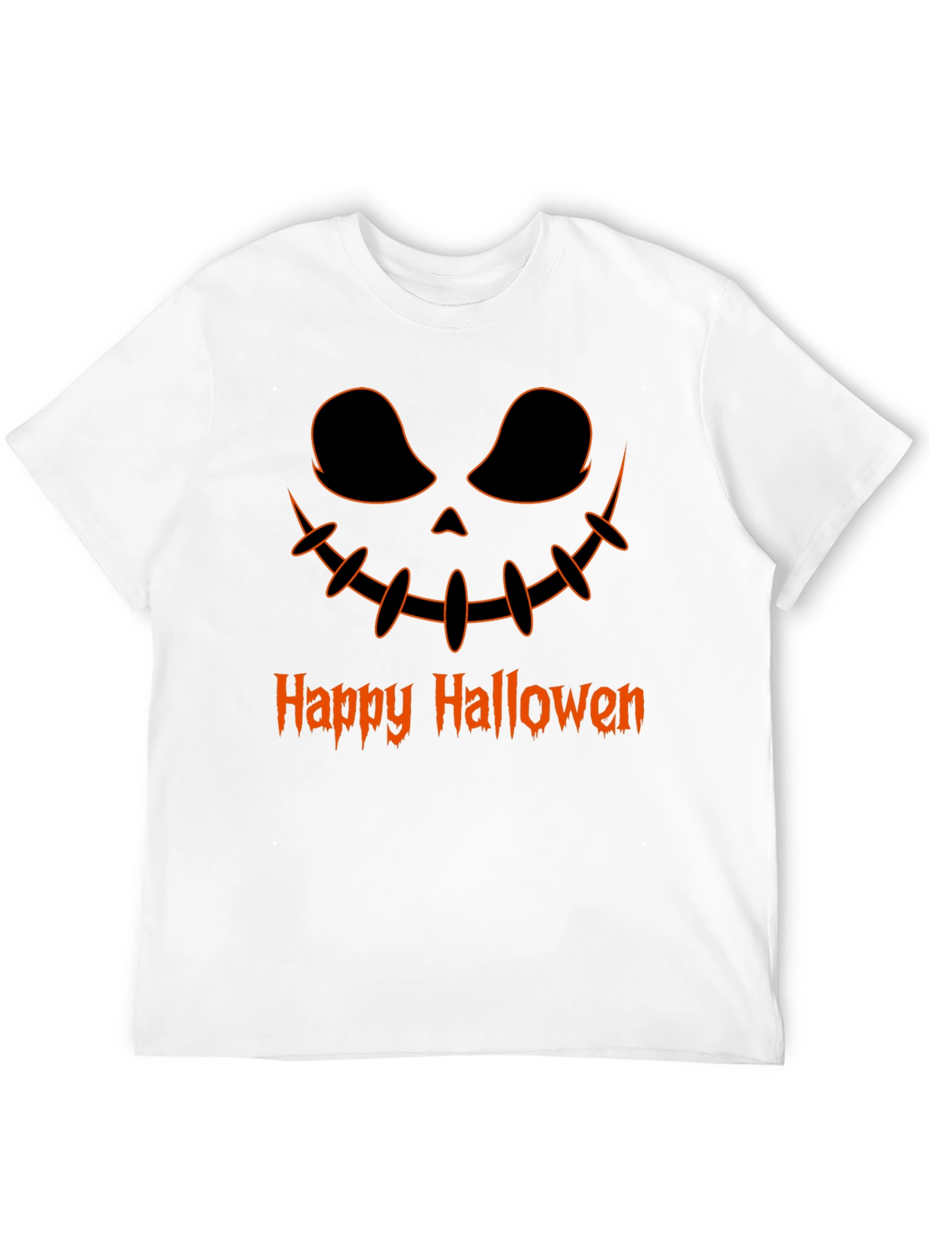 Camiseta Halloween Diseño Calabaza