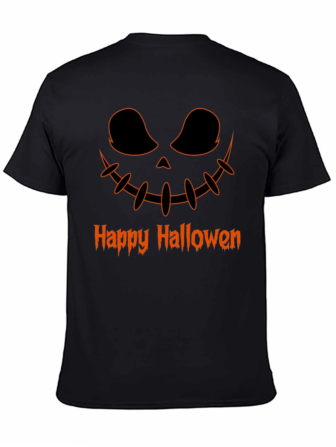Camiseta Halloween Diseño Calabaza