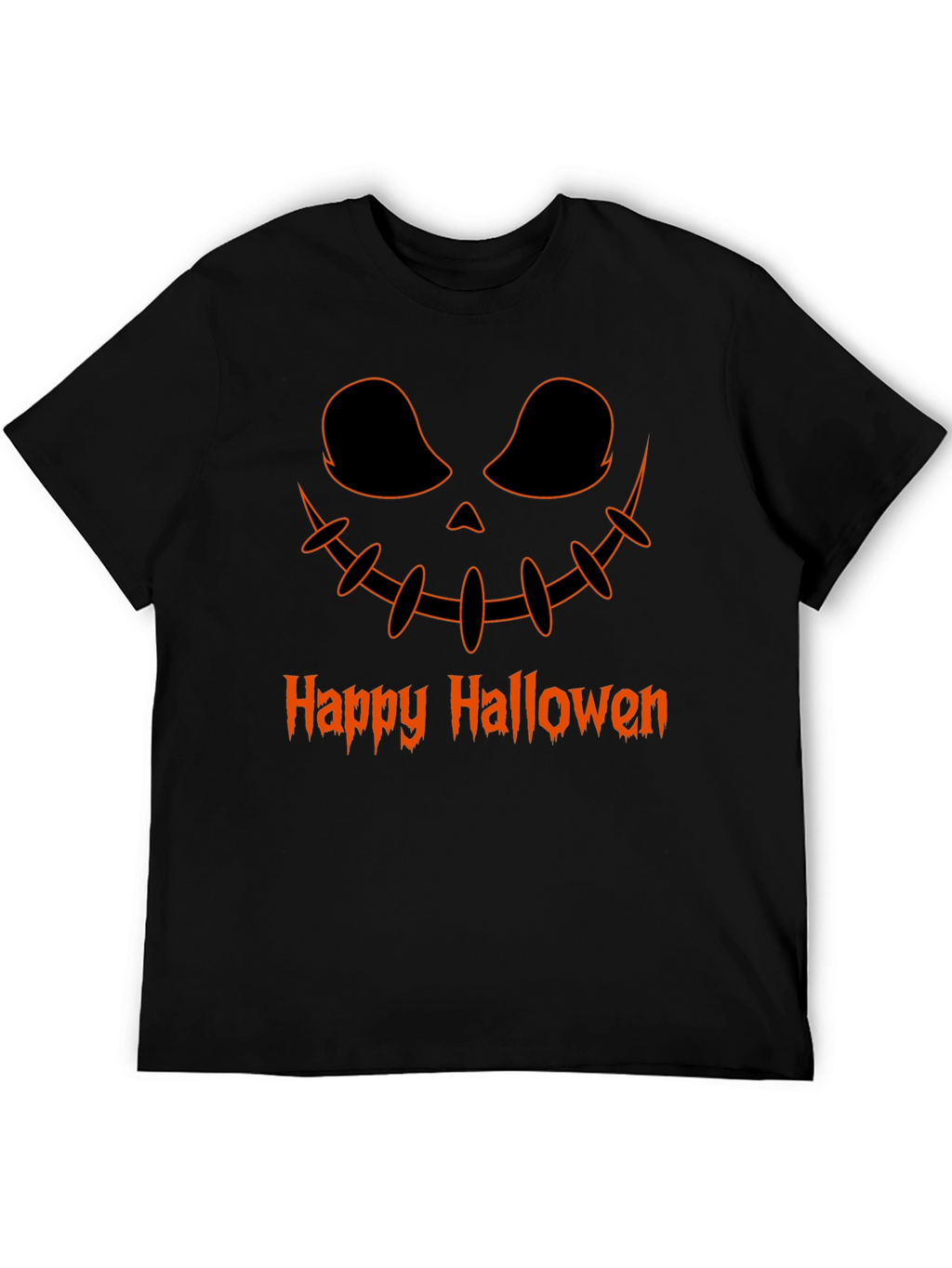 Camiseta Halloween Diseño Calabaza