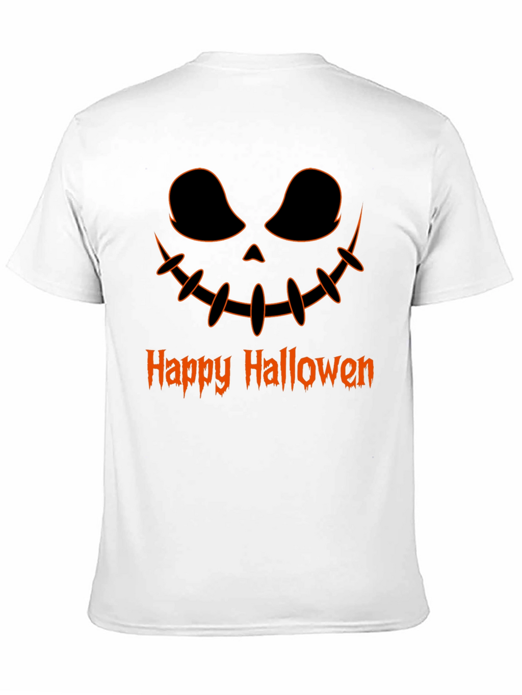 Camiseta Halloween Diseño Calabaza