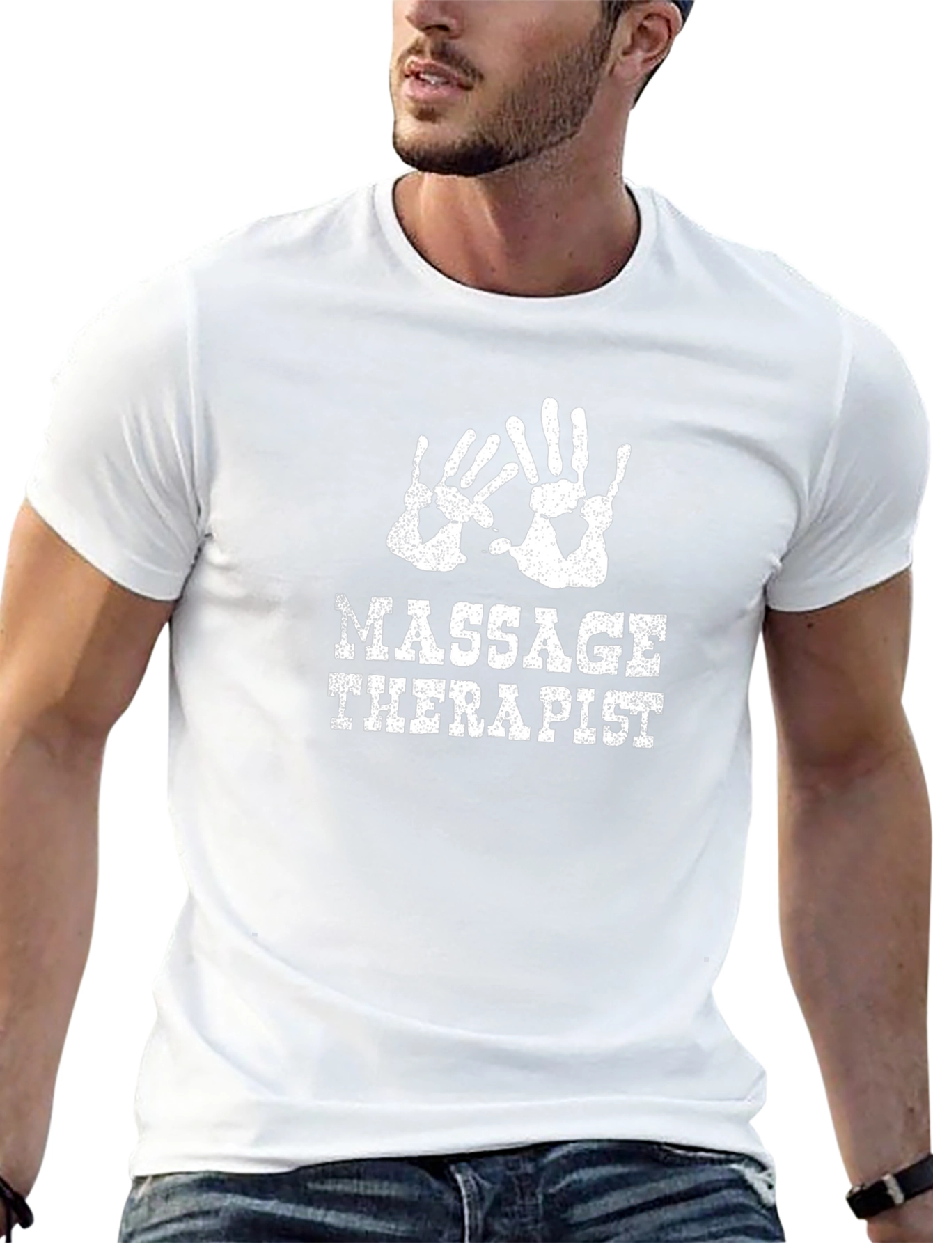 Camiseta Masaje Terapeuta - Diseño Original