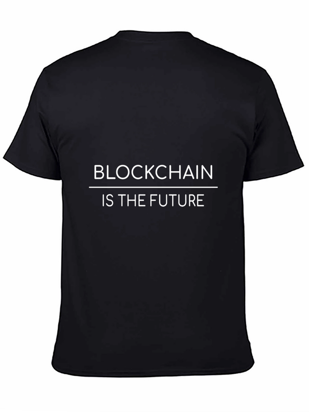 Camiseta Negra Blockchain: El Futuro