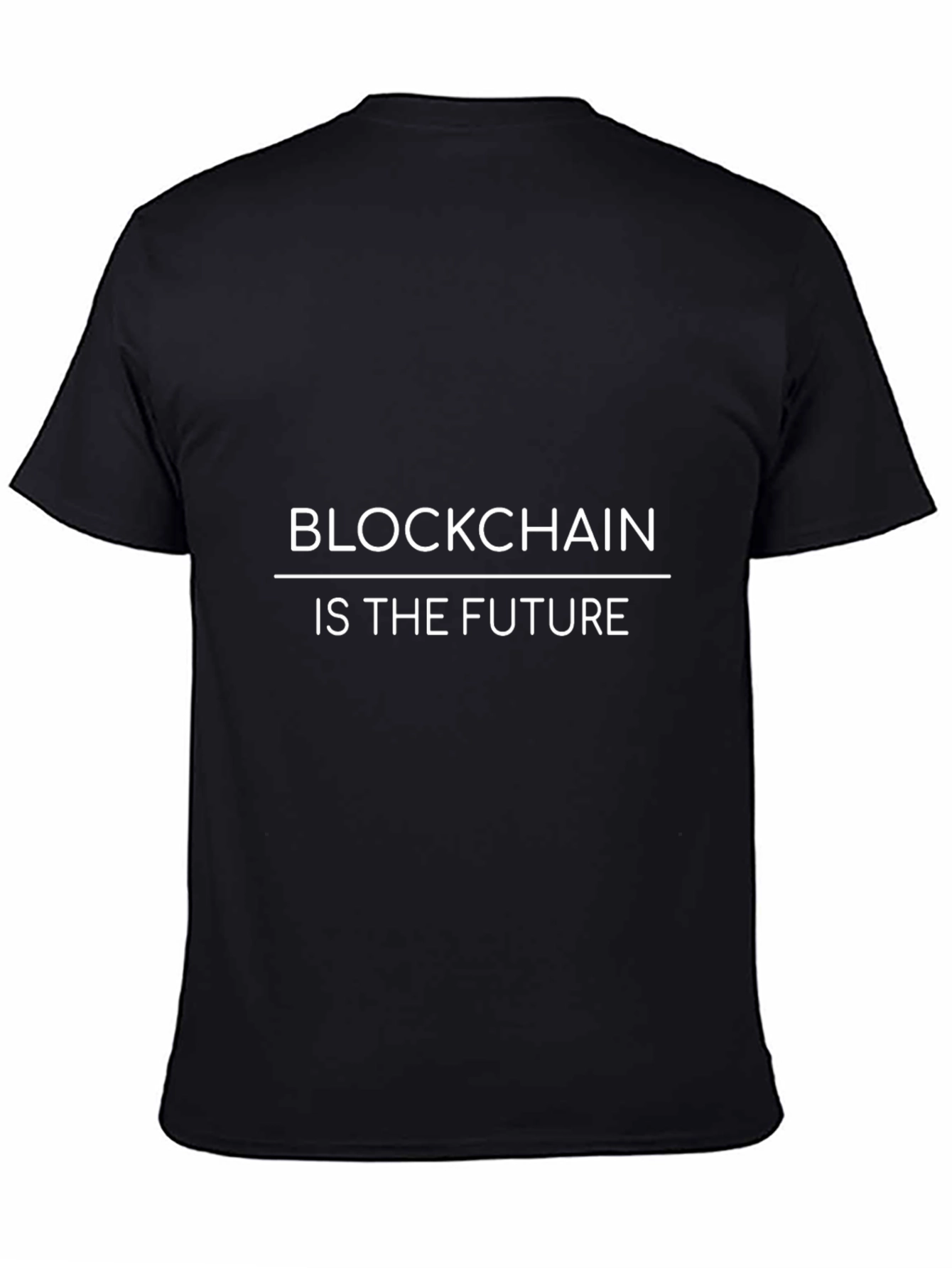 Camiseta Negra Blockchain: El Futuro