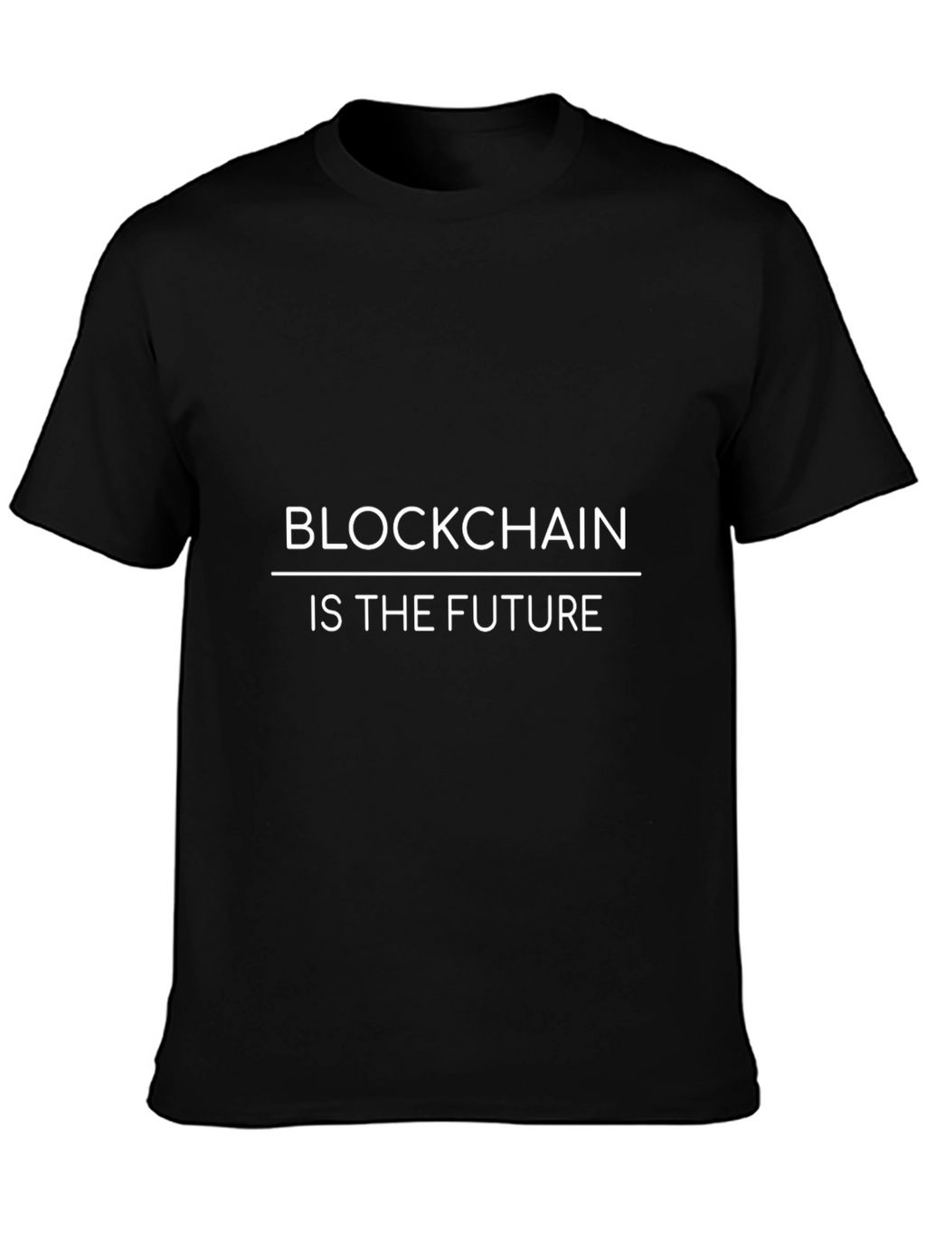 Camiseta Negra Blockchain: El Futuro