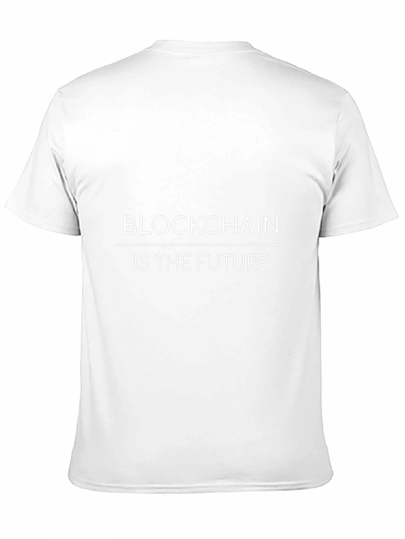 Camiseta Negra Blockchain: El Futuro
