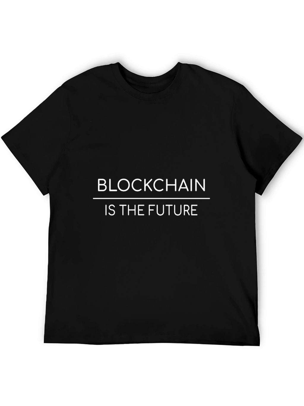 Camiseta Negra Blockchain: El Futuro