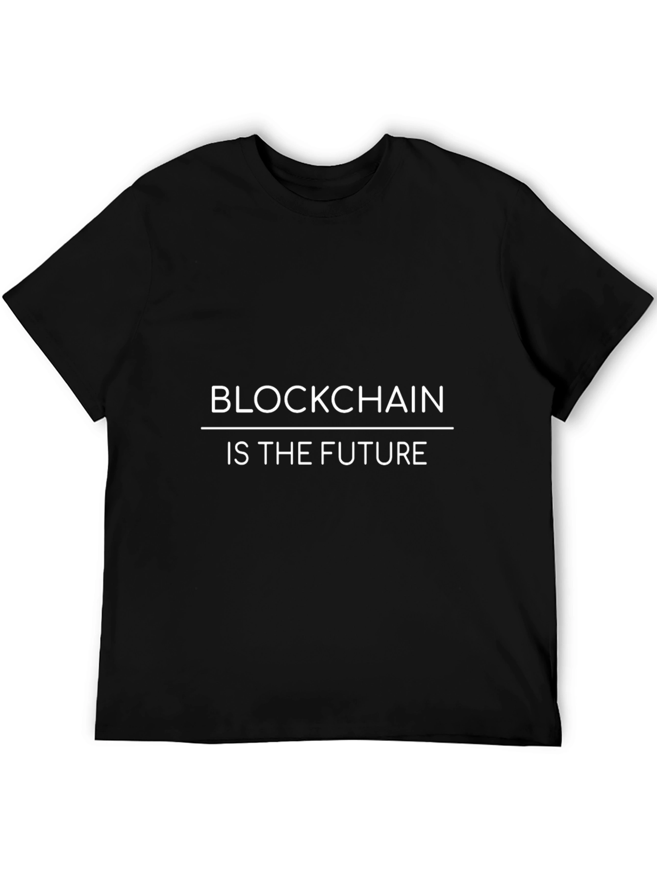 Camiseta Negra Blockchain: El Futuro