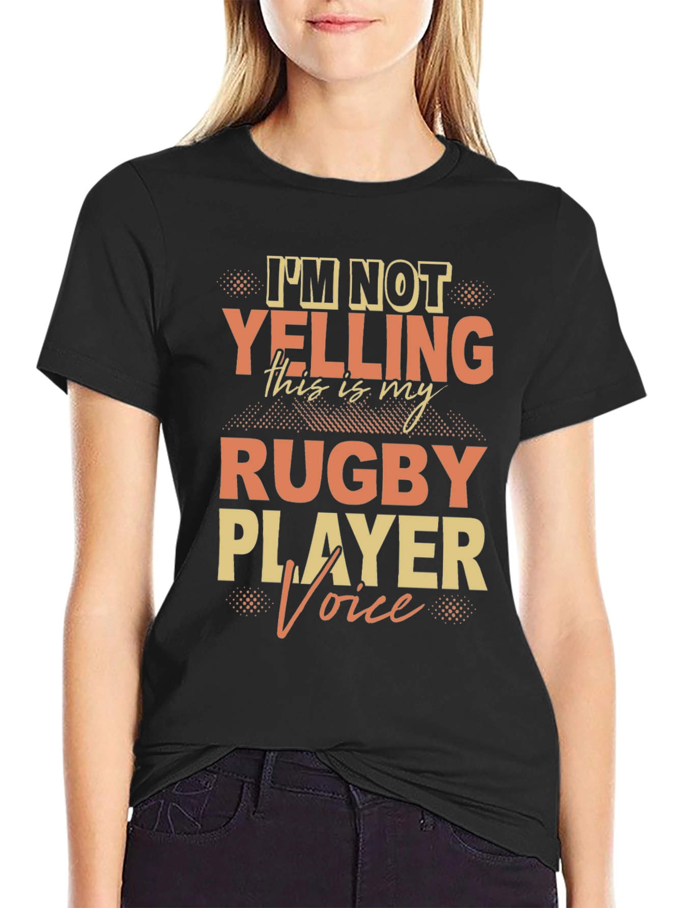 Camiseta Divertida Rugby - Voz de Jugador