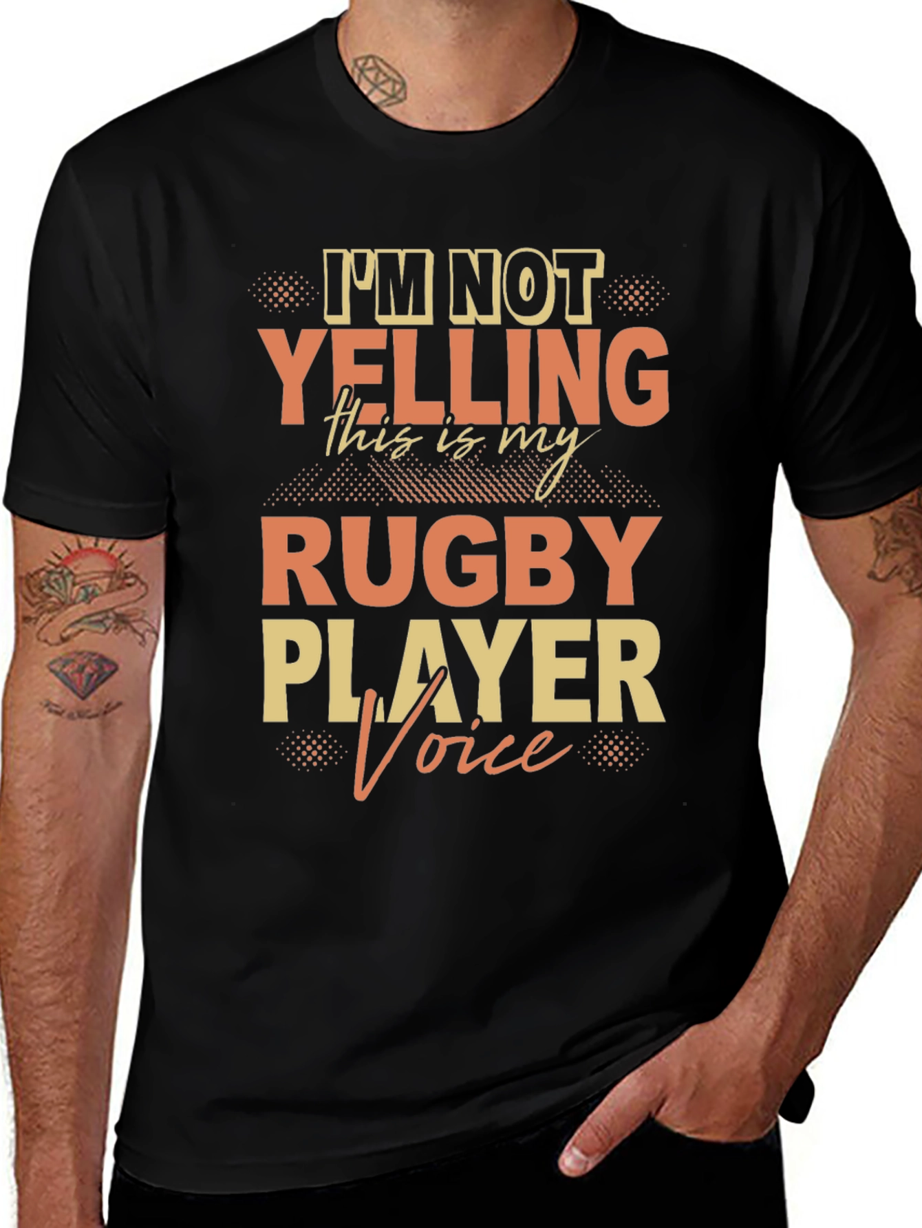 Camiseta Divertida Rugby - Voz de Jugador