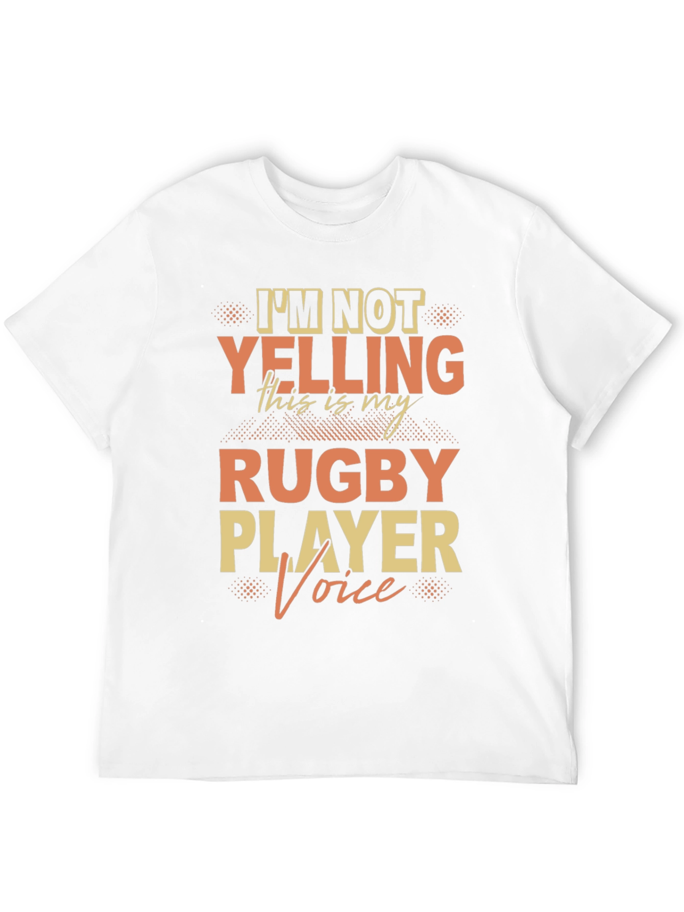 Camiseta Divertida Rugby - Voz de Jugador