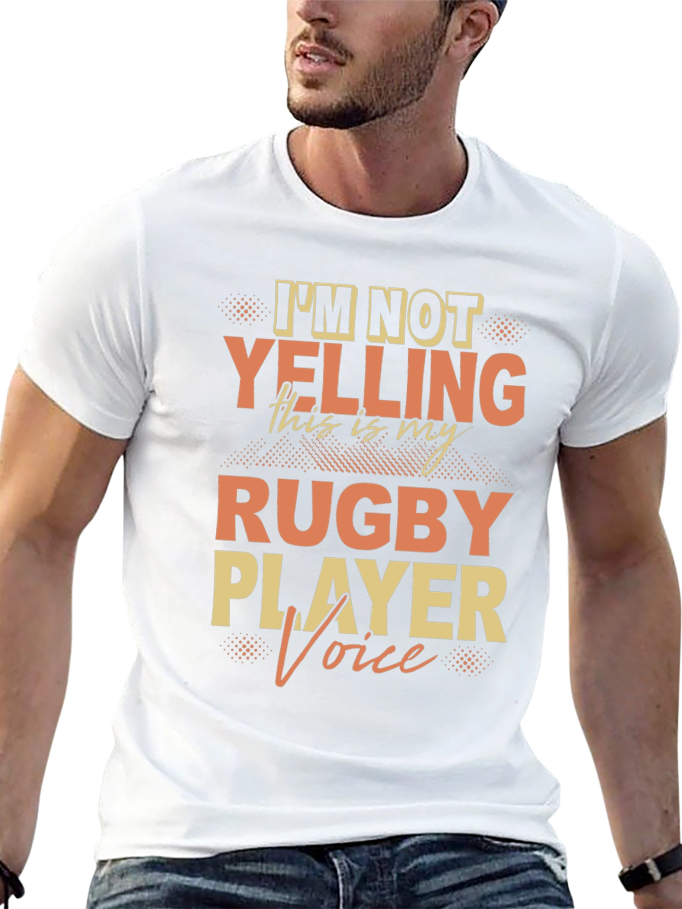 Camiseta Divertida Rugby - Voz de Jugador