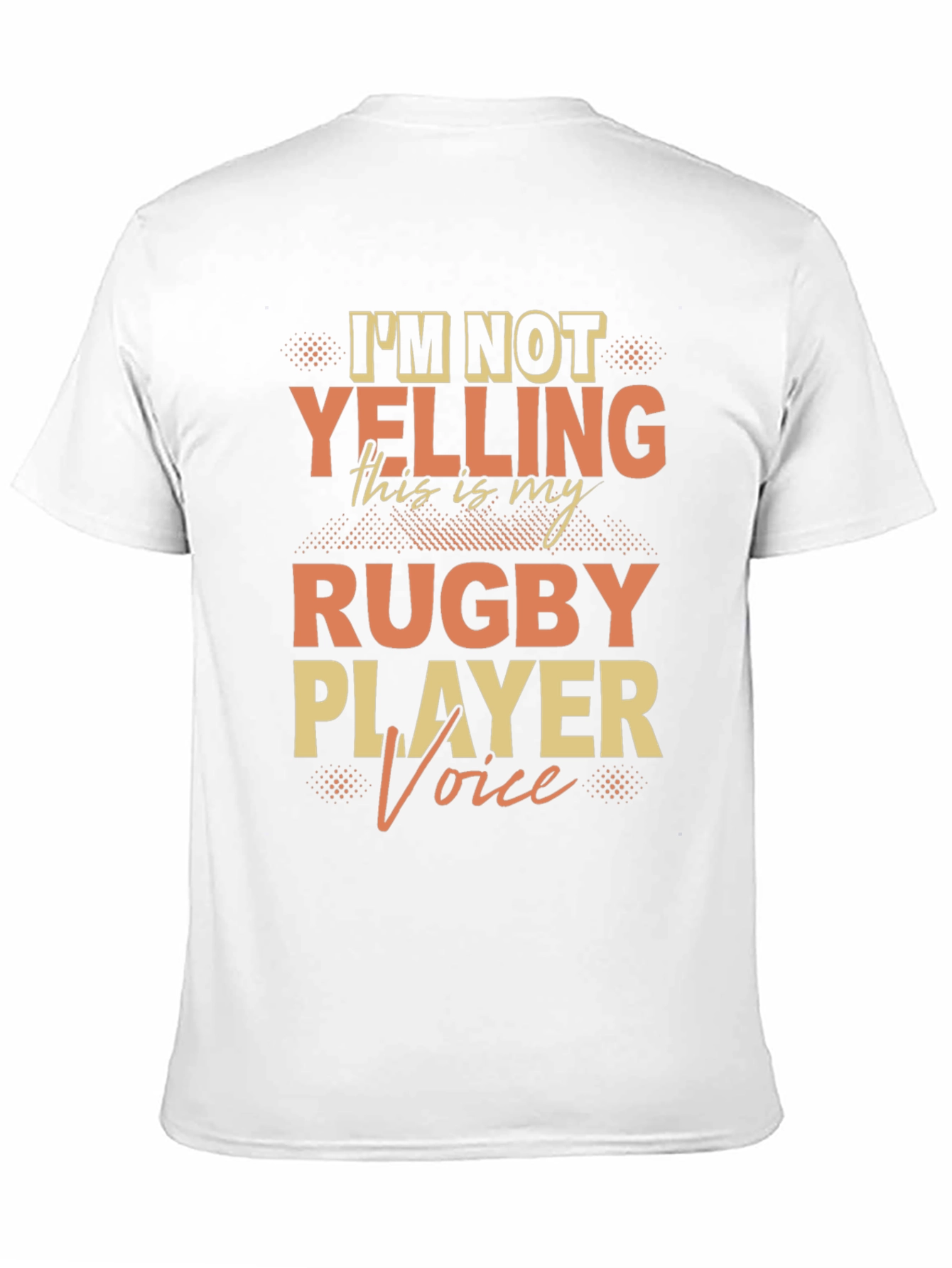 Camiseta Divertida Rugby - Voz de Jugador