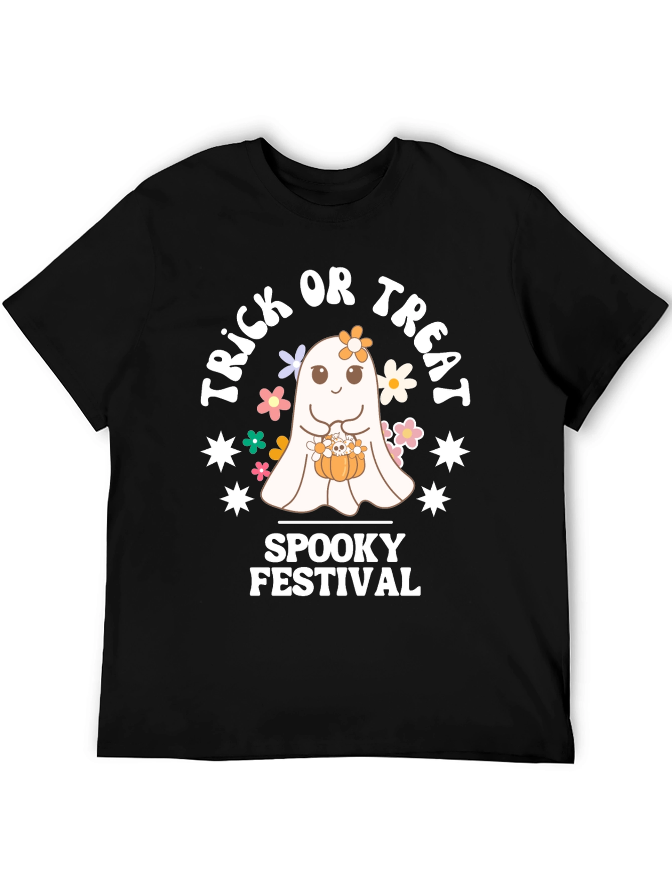 Camiseta Festiva de Halloween Trick or Treat