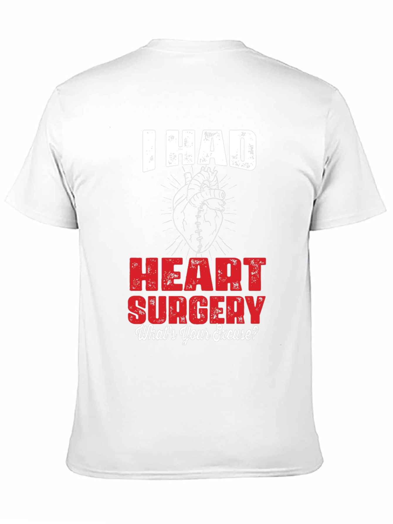Camiseta Cirugía de Corazón: ¿Cuál es tu excusa?