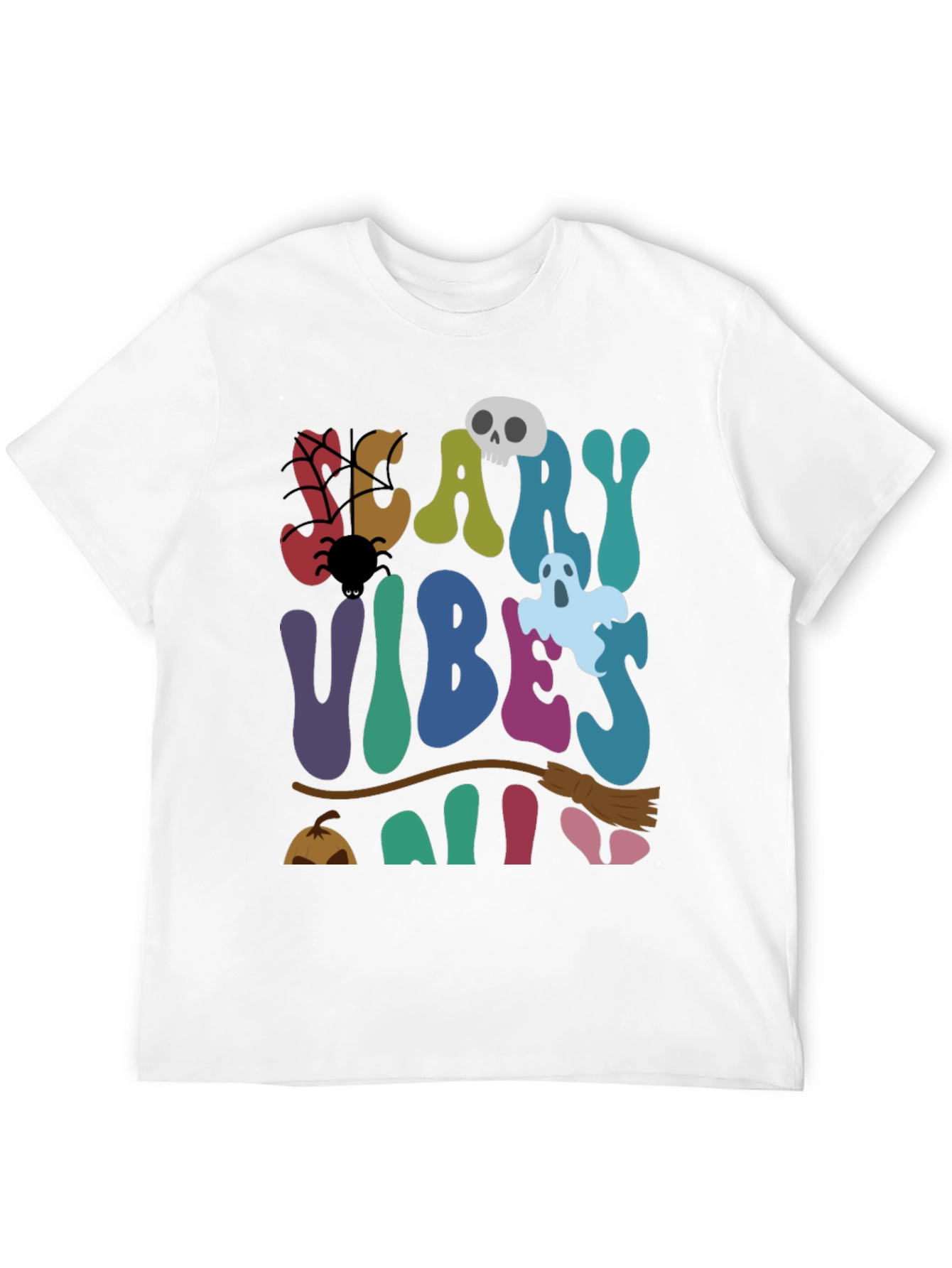 Camiseta Halloween Scary Vibes