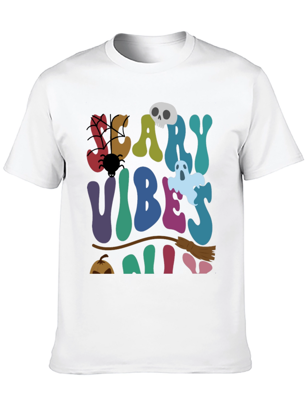 Camiseta Halloween Scary Vibes