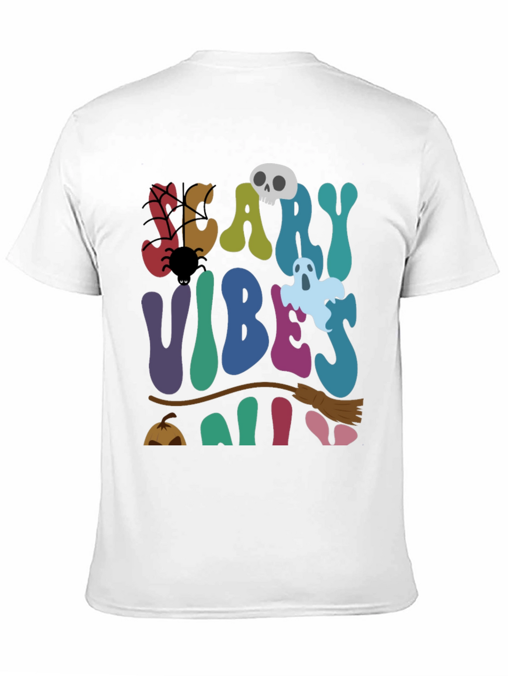 Camiseta Halloween Scary Vibes