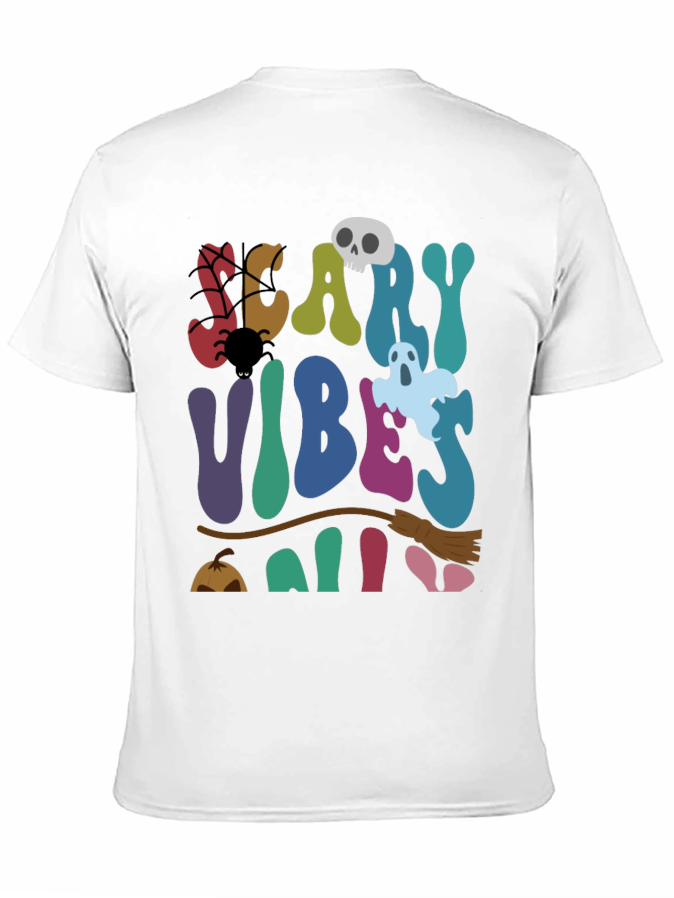 Camiseta Halloween Scary Vibes