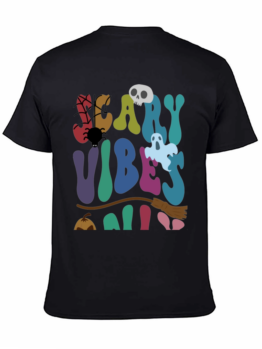 Camiseta Halloween Scary Vibes