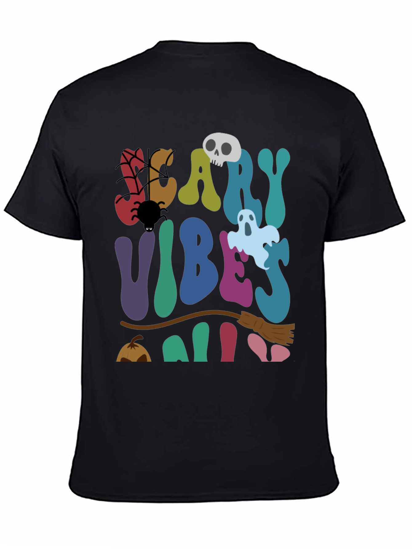 Camiseta Halloween Scary Vibes