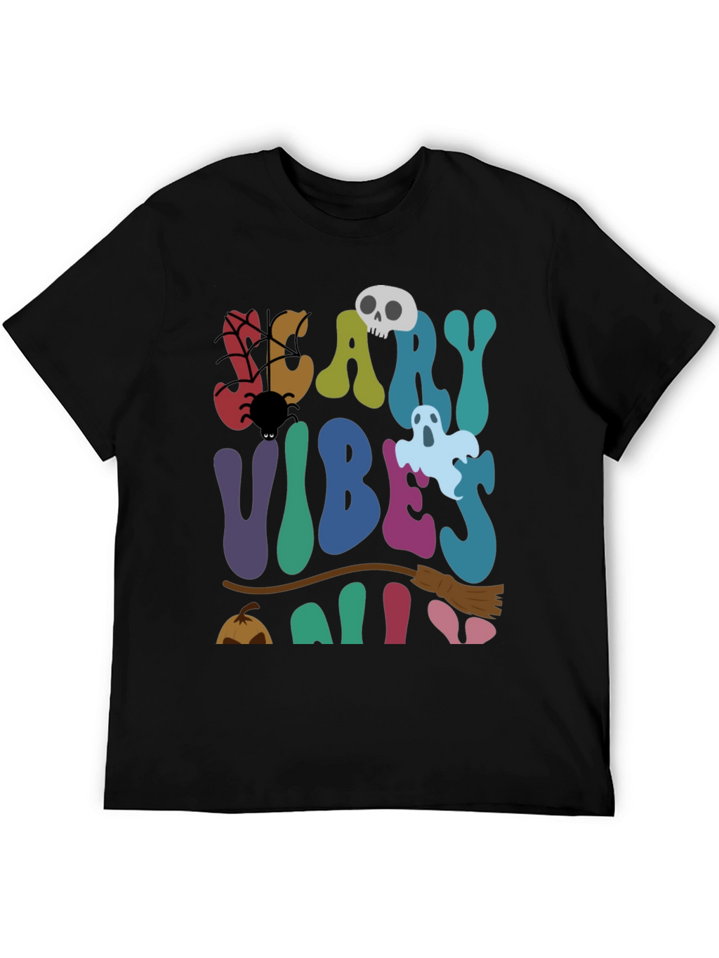 Camiseta Halloween Scary Vibes