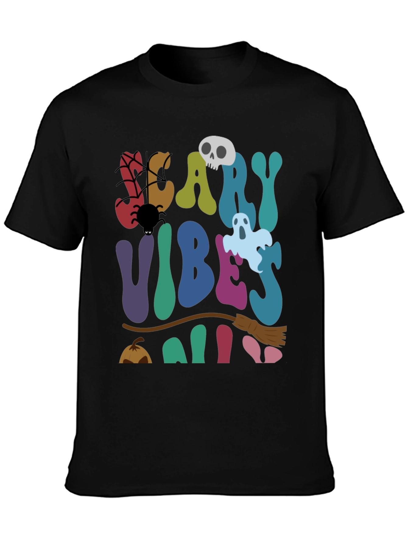 Camiseta Halloween Scary Vibes